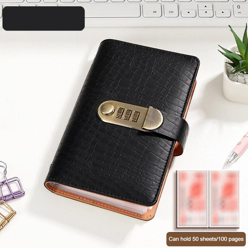 100 Envelope Challenge Binder with Password Lock, Savings Challenges Book with Envelopes,Portable Money Saving Challenge Binder Successfully Reach Your Savings Goals - Image 2